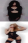 Hot homemade swinging slave