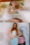 Mature lesbian woman milks