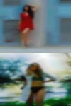 Naked woman stores time