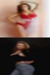 Woman nylons swinger together