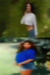 Full figured woman looking men